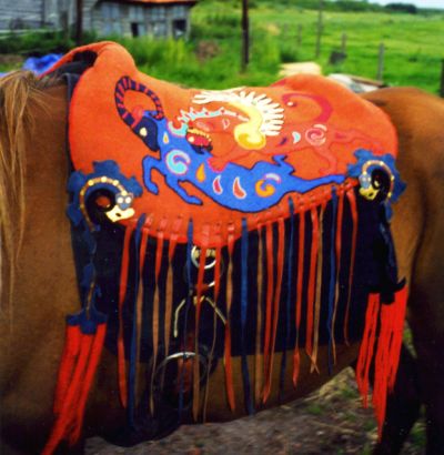 scythian saddle, my own scythian saddle, my own